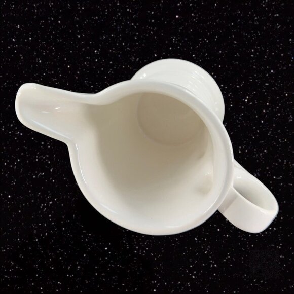 Coronado White by Nancy Calhoun White Pottery Pitcher Creamer Made In Portugal - Picture 8 of 12